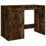 Schreibtisch aus geräuchertem Eichensperrholz, 100 x 49 x 75 cm von vidaXL, Schreibtische - Ref: Foro24-816789, Preis: 67,35 ...