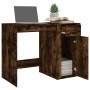 Escritorio madera contrachapada roble ahumado 100x49x75 cm de vidaXL, Escritorios - Ref: Foro24-816789, Precio: 68,93 €