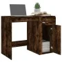 Schreibtisch aus geräuchertem Eichensperrholz, 100 x 49 x 75 cm von vidaXL, Schreibtische - Ref: Foro24-816789, Preis: 67,35 ...