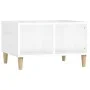Couchtisch aus Sperrholz glänzend weiß 60x50x36,5 cm von vidaXL, Couchtisch - Ref: Foro24-821030, Preis: 51,39 €, Rabatt: %
