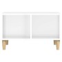 Couchtisch aus Sperrholz glänzend weiß 60x50x36,5 cm von vidaXL, Couchtisch - Ref: Foro24-821030, Preis: 51,99 €, Rabatt: %