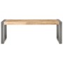 Mesa de centro madera de mango rugosa 110x60x40 cm de vidaXL, Mesas de centro - Ref: Foro24-321556, Precio: 142,16 €, Descuen...