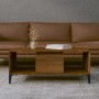 Oak brown plywood coffee table 90x50x36.5 cm by vidaXL, Coffee table - Ref: Foro24-821075, Price: 49,21 €, Discount: %