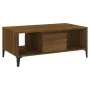 Couchtisch aus braunem Eichensperrholz, 90 x 50 x 36,5 cm von vidaXL, Couchtisch - Ref: Foro24-821075, Preis: 49,21 €, Rabatt: %