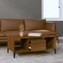 Oak brown plywood coffee table 90x50x36.5 cm by vidaXL, Coffee table - Ref: Foro24-821075, Price: 49,21 €, Discount: %
