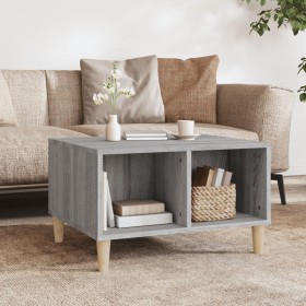 Sonoma gray plywood coffee table 60x50x36.5 cm by vidaXL, Coffee table - Ref: Foro24-821034, Price: 35,10 €, Discount: %