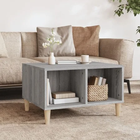 Sonoma-Couchtisch aus grauem Sperrholz, 60 x 50 x 36,5 cm von vidaXL, Couchtisch - Ref: Foro24-821034, Preis: 34,82 €, Rabatt: %