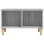Mesa de centro madera contrachapada gris Sonoma 60x50x36,5 cm