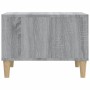 Mesa de centro madera contrachapada gris Sonoma 60x50x36,5 cm