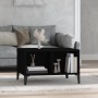 Mesa de centro madera contrachapada negro 60x50x36,5 cm de vidaXL, Mesas de centro - Ref: Foro24-821037, Precio: 40,69 €, Des...