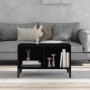 Mesa de centro madera contrachapada negro 60x50x36,5 cm de vidaXL, Mesas de centro - Ref: Foro24-821037, Precio: 40,69 €, Des...