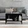 Mesa de centro madera contrachapada negro 60x50x36,5 cm de vidaXL, Mesas de centro - Ref: Foro24-821037, Precio: 38,57 €, Des...