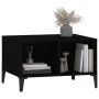Mesa de centro madera contrachapada negro 60x50x36,5 cm de vidaXL, Mesas de centro - Ref: Foro24-821037, Precio: 38,57 €, Des...
