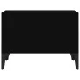 Mesa de centro madera contrachapada negro 60x50x36,5 cm de vidaXL, Mesas de centro - Ref: Foro24-821037, Precio: 38,57 €, Des...