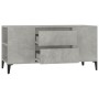 TV-Möbel Sperrholz grauer Beton 102x44,5x50 cm von vidaXL, TV-Möbel - Ref: Foro24-819608, Preis: 83,60 €, Rabatt: %