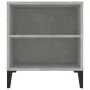 TV stand made of gray concrete plywood 102x44.5x50 cm by vidaXL, TV Furniture - Ref: Foro24-819608, Price: 82,59 €, Discount: %