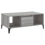Mesa de centro madera contrachapada gris Sonoma 90x50x36,5 cm de vidaXL, Mesas de centro - Ref: Foro24-821074, Precio: 70,49 €