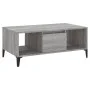Sonoma gray plywood coffee table 90x50x36.5 cm by vidaXL, Coffee table - Ref: Foro24-821074, Price: 69,74 €, Discount: %