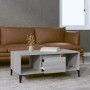 Mesa de centro madera contrachapada gris Sonoma 90x50x36,5 cm de vidaXL, Mesas de centro - Ref: Foro24-821074, Precio: 70,49 €