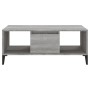 Mesa de centro madera contrachapada gris Sonoma 90x50x36,5 cm de vidaXL, Mesas de centro - Ref: Foro24-821074, Precio: 70,49 €