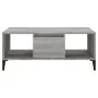 Sonoma gray plywood coffee table 90x50x36.5 cm by vidaXL, Coffee table - Ref: Foro24-821074, Price: 69,74 €, Discount: %