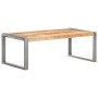 Mesa de centro madera de mango rugosa 110x60x40 cm de vidaXL, Mesas de centro - Ref: Foro24-321556, Precio: 142,16 €, Descuen...