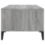 Mesa de centro madera contrachapada gris Sonoma 90x50x36,5 cm de vidaXL, Mesas de centro - Ref: Foro24-821074, Precio: 70,49 €