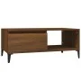 Couchtisch aus braunem Eichensperrholz, 90 x 50 x 36,5 cm von vidaXL, Couchtisch - Ref: Foro24-821059, Preis: 71,56 €, Rabatt: %