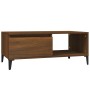 Oak brown plywood coffee table 90x50x36.5 cm by vidaXL, Coffee table - Ref: Foro24-821059, Price: 72,43 €, Discount: %