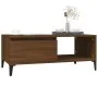 Couchtisch aus braunem Eichensperrholz, 90 x 50 x 36,5 cm von vidaXL, Couchtisch - Ref: Foro24-821059, Preis: 71,56 €, Rabatt: %