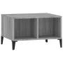 Mesa de centro madera contrachapada gris Sonoma 60x50x36,5 cm de vidaXL, Mesas de centro - Ref: Foro24-821042, Precio: 40,50 ...