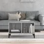 Mesa de centro madera contrachapada gris Sonoma 60x50x36,5 cm de vidaXL, Mesas de centro - Ref: Foro24-821042, Precio: 40,50 ...