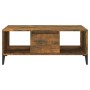 Couchtisch aus geräuchertem Eichensperrholz, 90 x 50 x 36,5 cm von vidaXL, Couchtisch - Ref: Foro24-821073, Preis: 70,76 €, R...