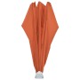 Toldo lateral plegable terraza color terracota 160 cm