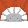 Toldo lateral plegable terraza color terracota 160 cm