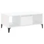 Couchtisch aus weißem Sperrholz, 90 x 50 x 36,5 cm von vidaXL, Couchtisch - Ref: Foro24-821068, Preis: 48,88 €, Rabatt: %