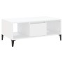 Mesa de centro madera contrachapada blanco 90x50x36,5 cm de vidaXL, Mesas de centro - Ref: Foro24-821068, Precio: 49,39 €, De...