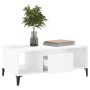 Mesa de centro madera contrachapada blanco 90x50x36,5 cm de vidaXL, Mesas de centro - Ref: Foro24-821068, Precio: 49,39 €, De...