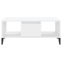 Mesa de centro madera contrachapada blanco 90x50x36,5 cm de vidaXL, Mesas de centro - Ref: Foro24-821068, Precio: 49,39 €, De...