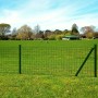 Euro-Zaunset aus grünem Stahl, 25 x 0,8 m von vidaXL, Zaunpaneele - Ref: Foro24-140568, Preis: 179,32 €, Rabatt: %