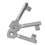 Doppelzauntor aus pulverbeschichtetem Stahl von vidaXL, Gartentore - Ref: Foro24-142025, Preis: 445,09 €, Rabatt: %