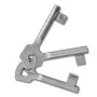 Doppelzauntor aus pulverbeschichtetem Stahl von vidaXL, Gartentore - Ref: Foro24-142025, Preis: 445,70 €, Rabatt: %