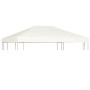 Toldo de cenador 310 g/m² 4x3 m blanco crema en Cubiertas para carpas y cenadores | Comprar online en Foro24