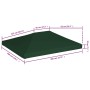 Toldo de cenador 310 g/m² 4x3 m verde