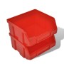 Wandgaragen-Aufbewahrungsboxen 30 Stück blau und rot von vidaXL, Werkzeugschränke - Ref: Foro24-140761, Preis: 44,36 €, Rabat...