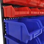 Wandgaragen-Aufbewahrungsboxen 30 Stück blau und rot von vidaXL, Werkzeugschränke - Ref: Foro24-140761, Preis: 44,36 €, Rabat...