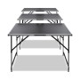 Klappbare Tapetentische mit einstellbarer Höhe 3 Einheiten von vidaXL, Klapptische - Ref: Foro24-140641, Preis: 117,31 €, Rab...