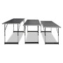 Folding wallpaper tables with adjustable height 3 units by vidaXL, Folding tables - Ref: Foro24-140641, Price: 117,31 €, Disc...