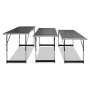 Folding wallpaper tables with adjustable height 3 units by vidaXL, Folding tables - Ref: Foro24-140641, Price: 135,67 €, Disc...