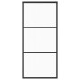 Schiebetür mit ESG-Glas- und Aluminiumbeschlägen 90x205 cm. von vidaXL, Türen - Ref: Foro24-3081941, Preis: 244,40 €, Rabatt: %